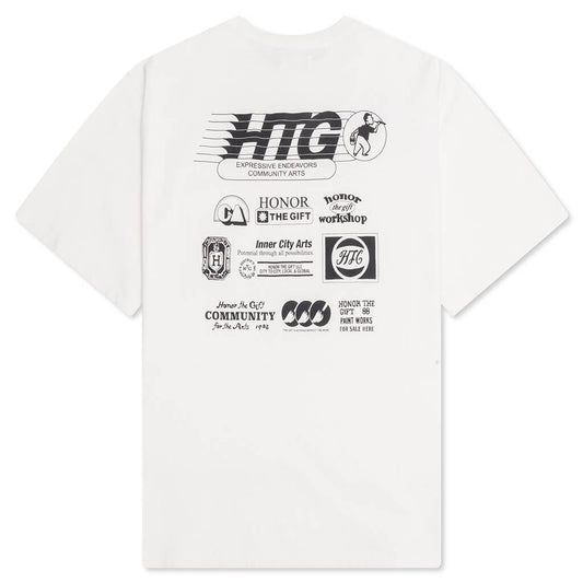 Paint Works Tee - Bone