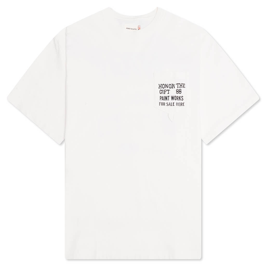 Paint Works Tee - Bone