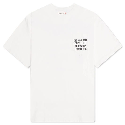 Paint Works Tee - Bone