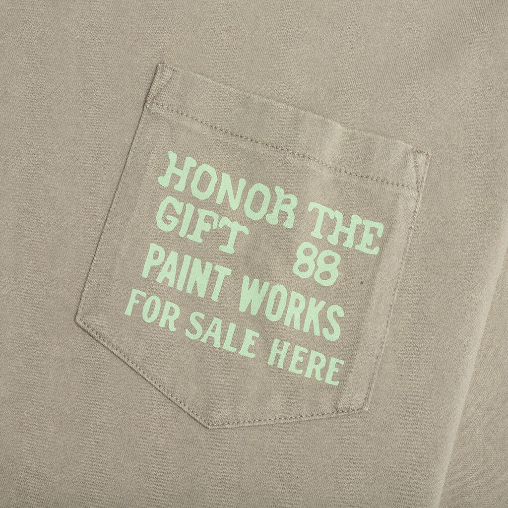 Paint Works Tee - Taupe
