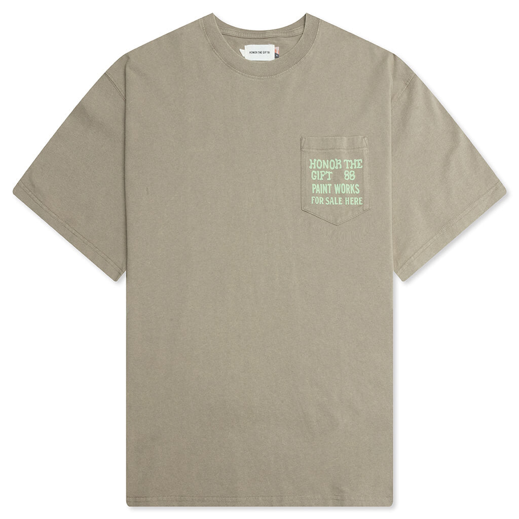 Paint Works Tee - Taupe