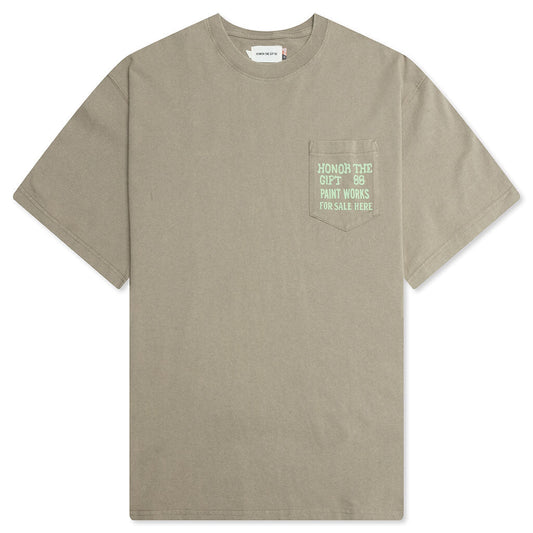 Paint Works Tee - Taupe