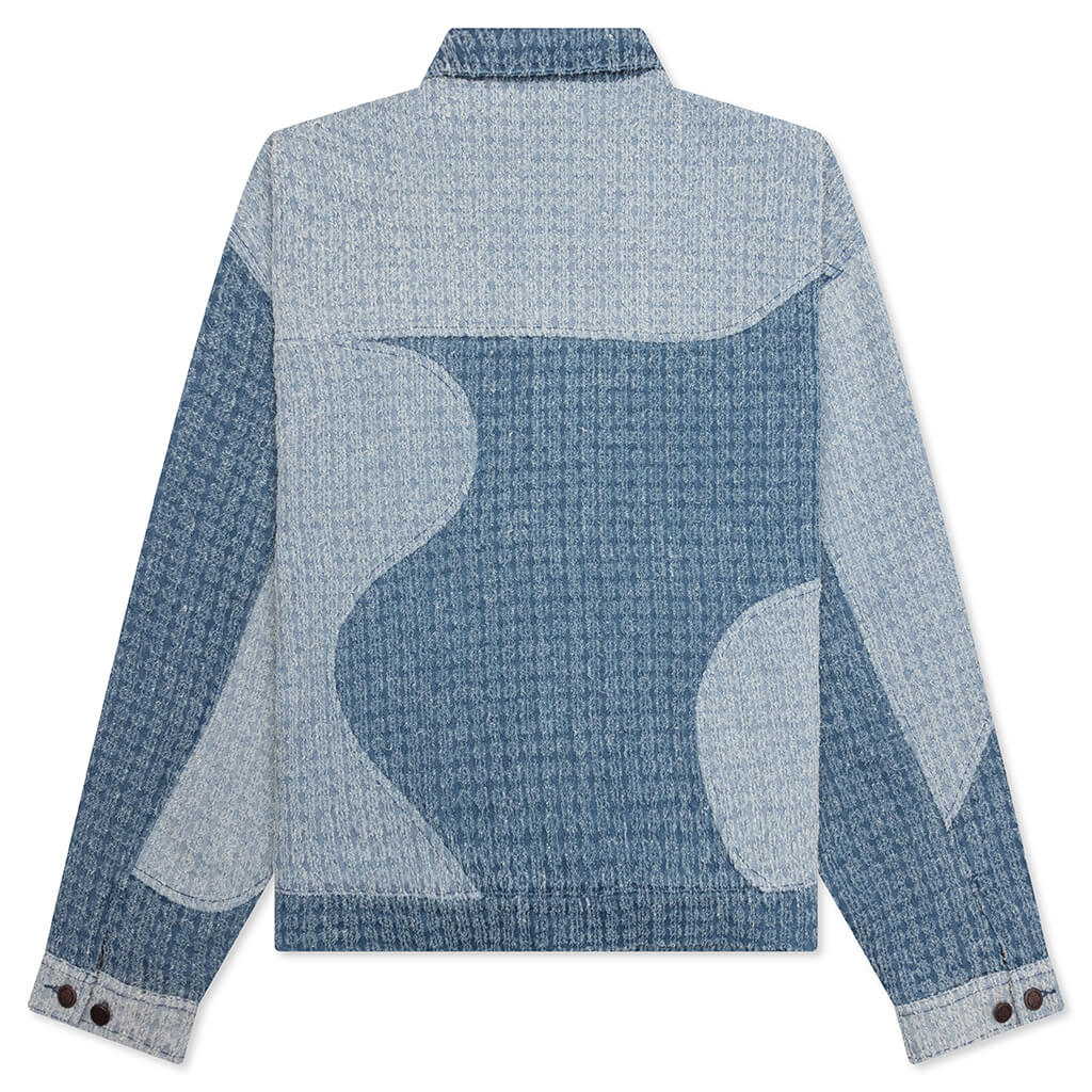 Panel Jacket - Navy