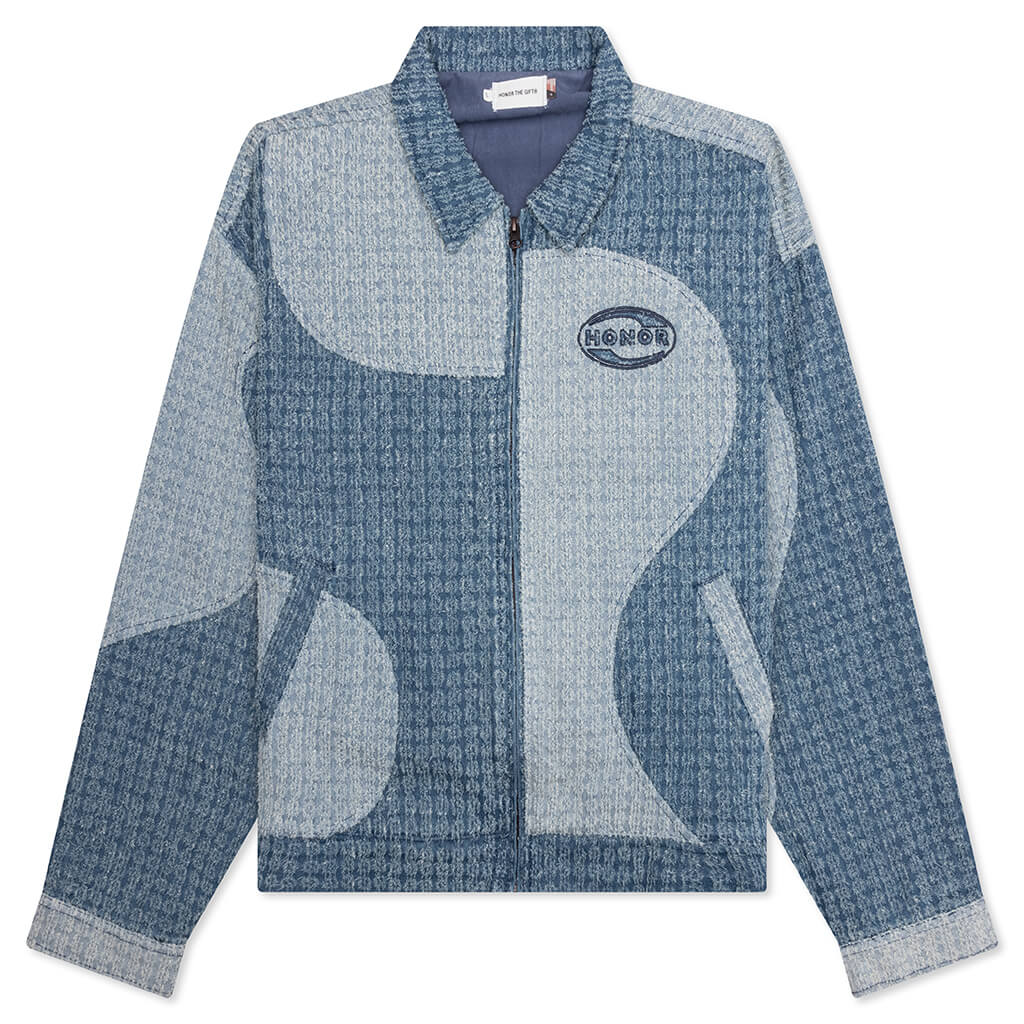Panel Jacket - Navy
