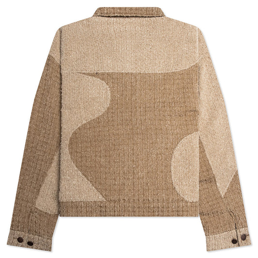 Panel Jacket - Tan
