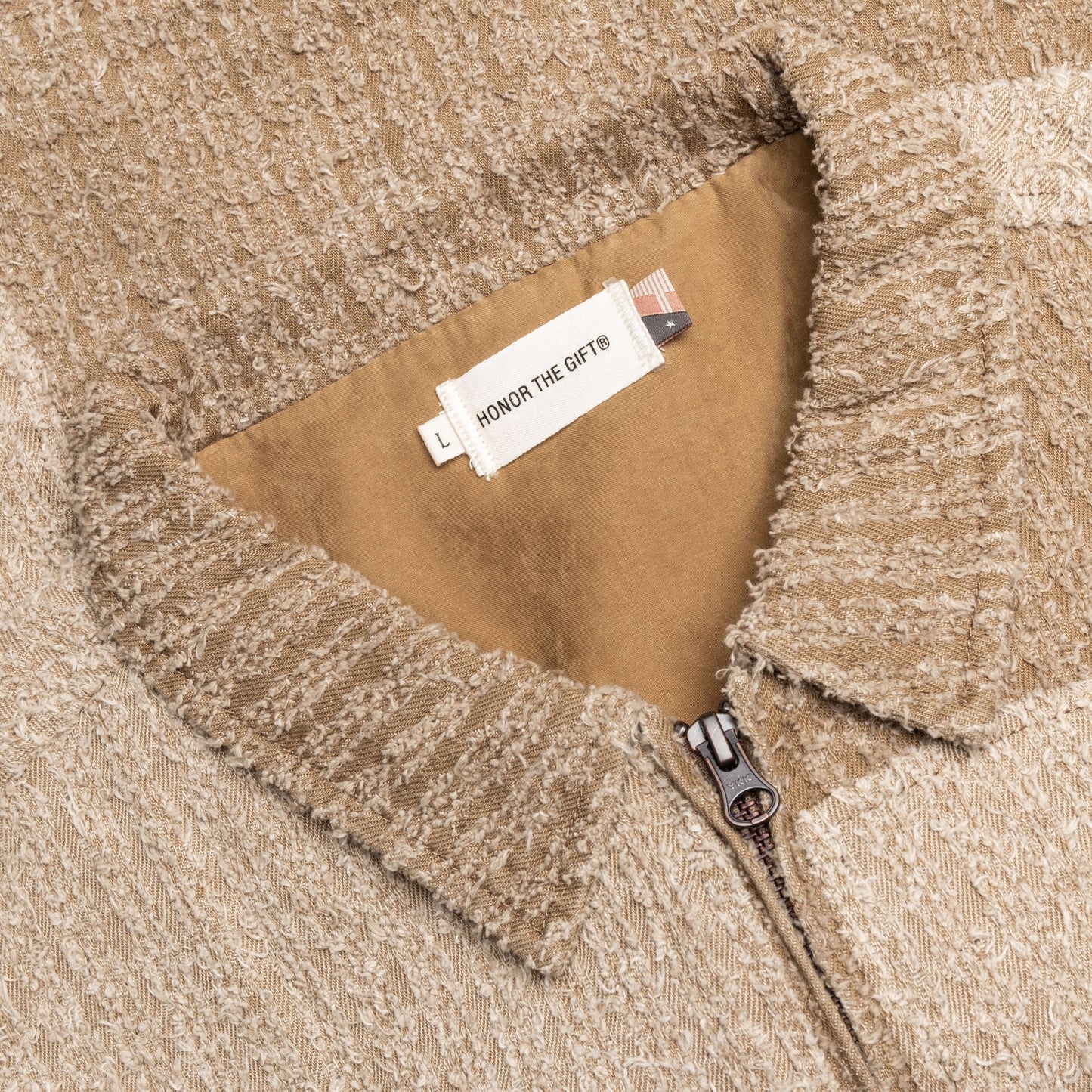 Panel Jacket - Tan
