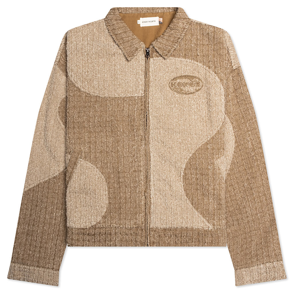 Panel Jacket - Tan