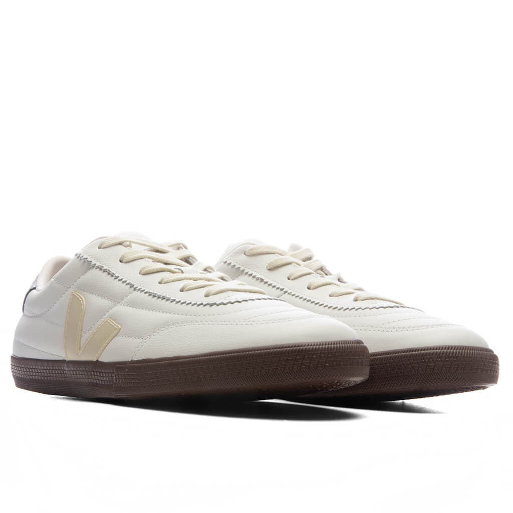 Panenka Leather - White/Black/Bark