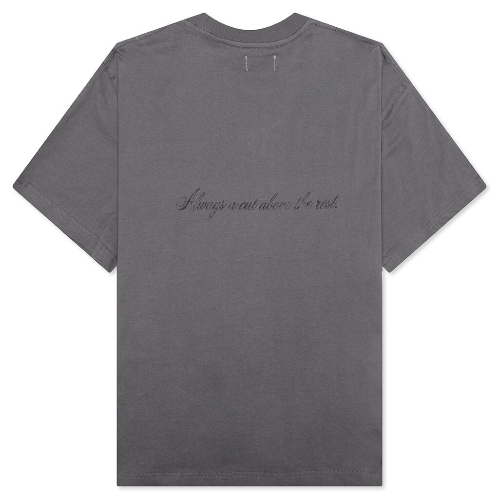 Panther Barbershop S/S Tee - Grey