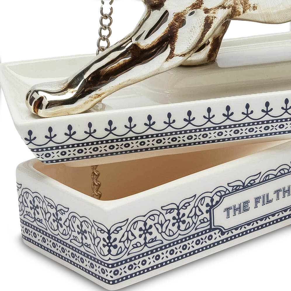 Panther Incense Chamber - Silver