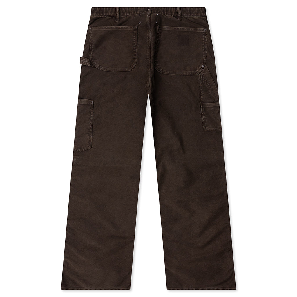 Straight-Leg Jeans - Brown