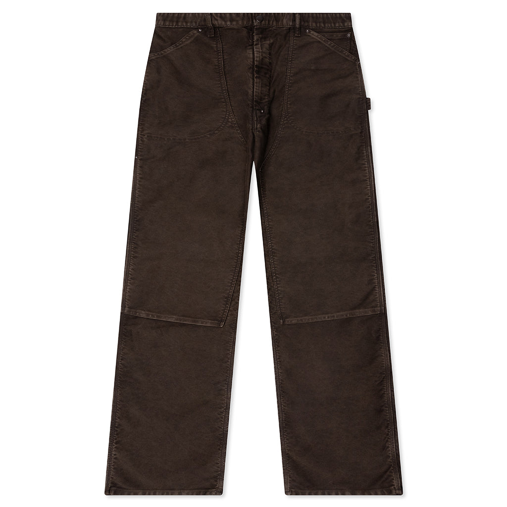 Straight-Leg Jeans - Brown