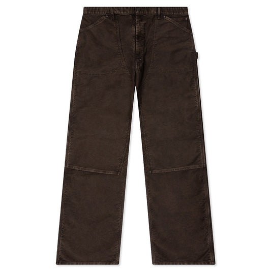 Straight-Leg Jeans - Brown