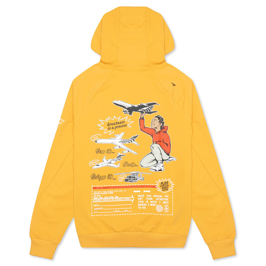 A Plane Story Hoodie - Beeswax
