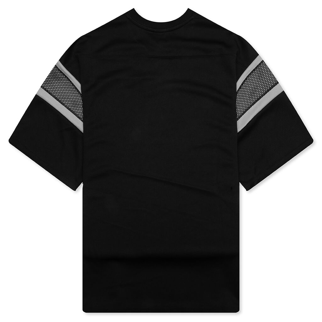 Pass S/S Knit Crop Fit Shirt - Black