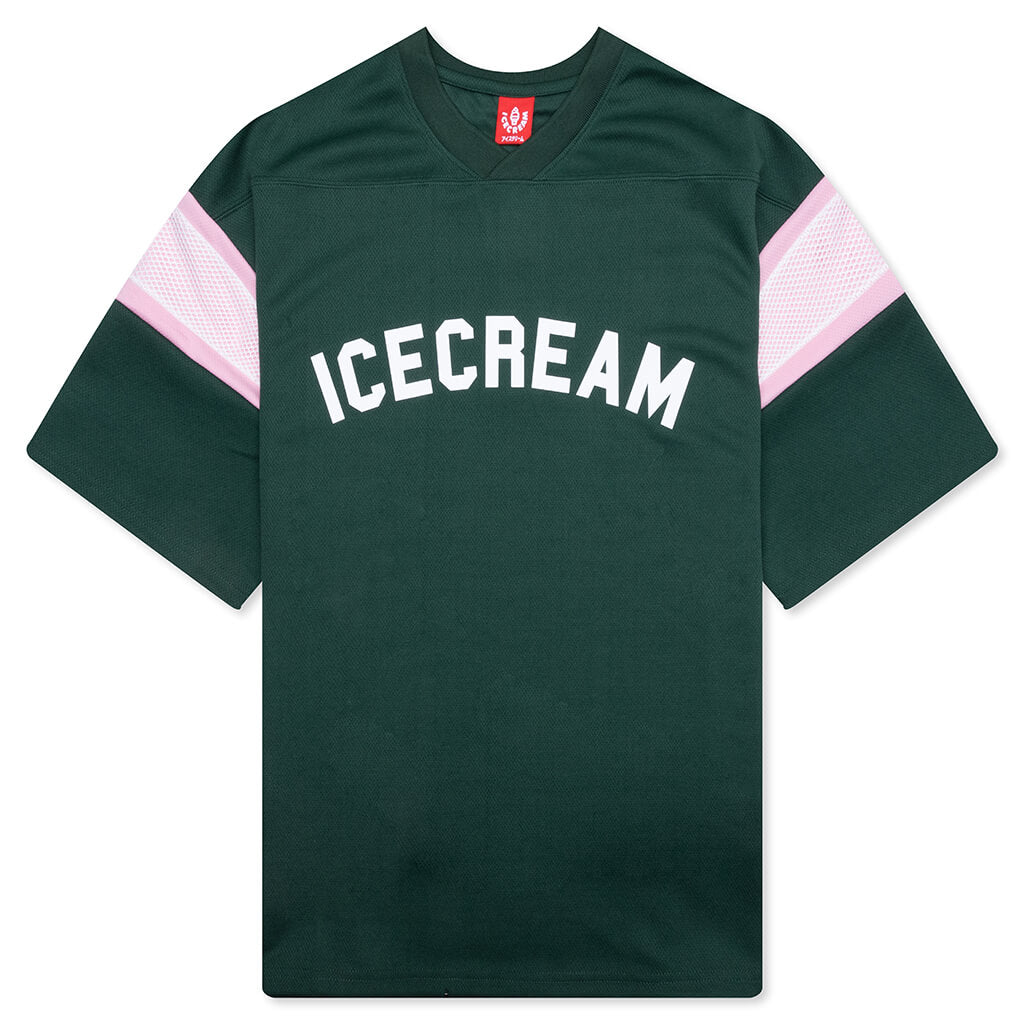 Pass S/S Knit Crop Fit Shirt - Jolly Green