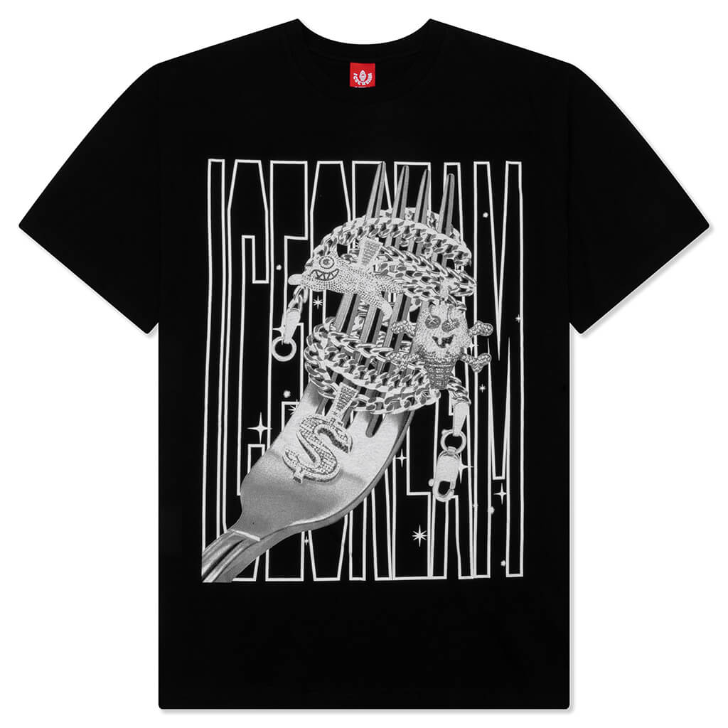 Pasta S/S Tee - Black