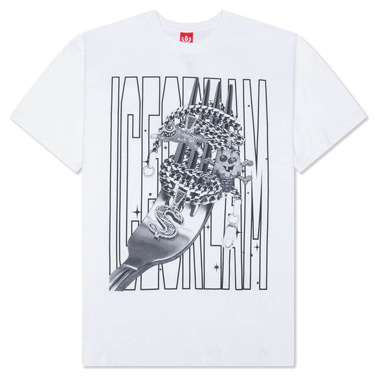 Pasta S/S Tee - White