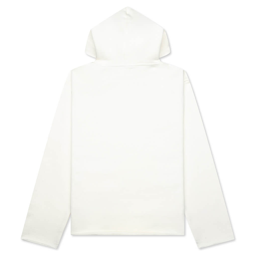 Patchwork Party Hoodie - Bone