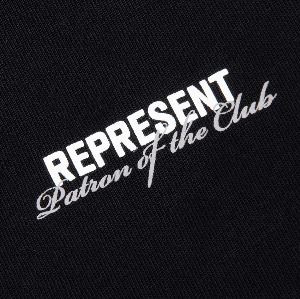 Patron Of The Club T-Shirt - Black