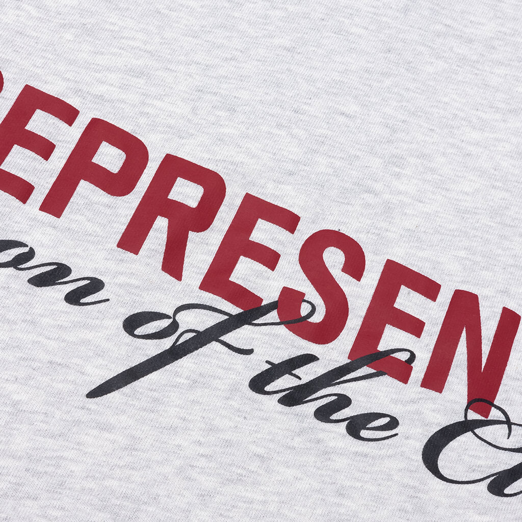 Patron Of The Club T-Shirt - Cream Marl