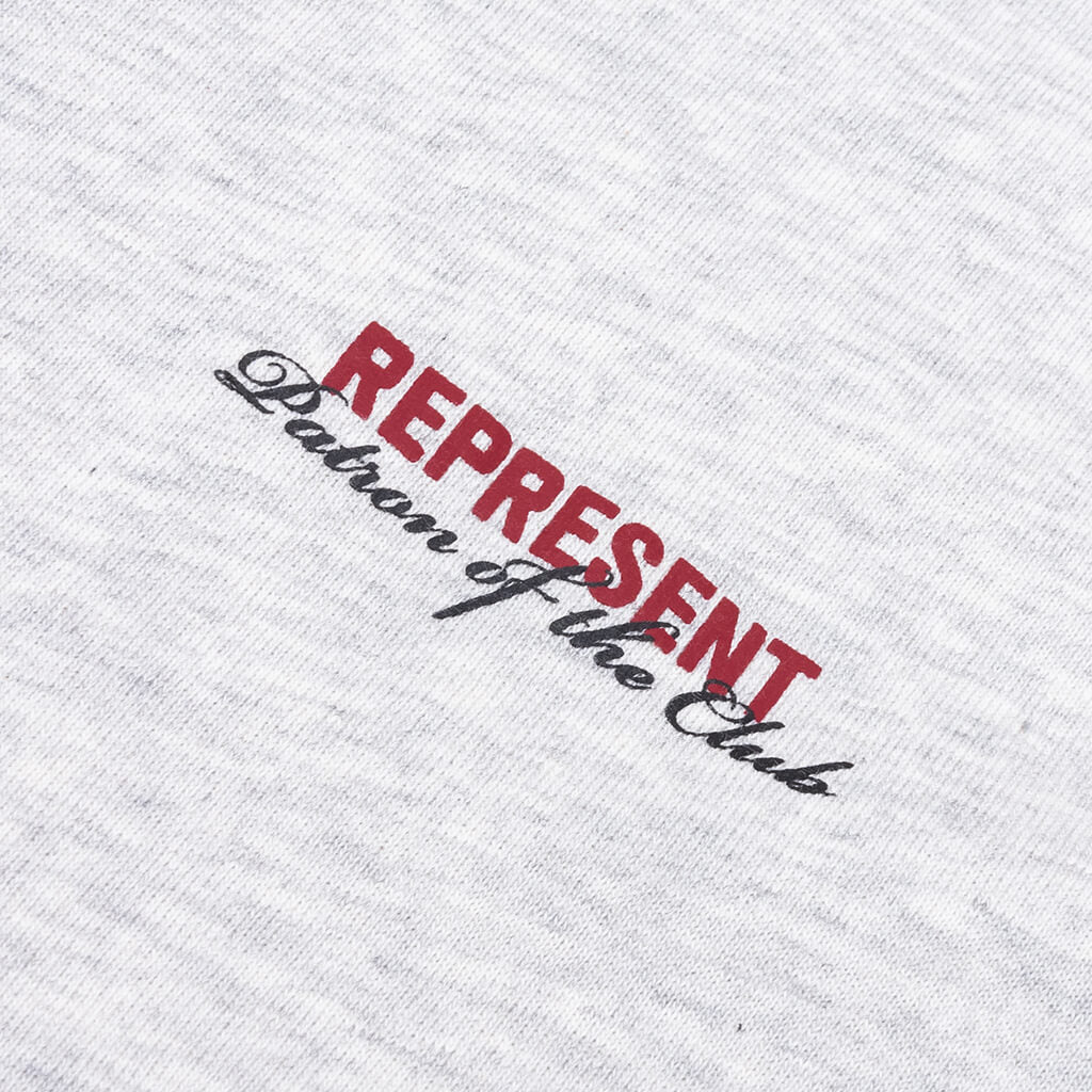 Patron Of The Club T-Shirt - Cream Marl