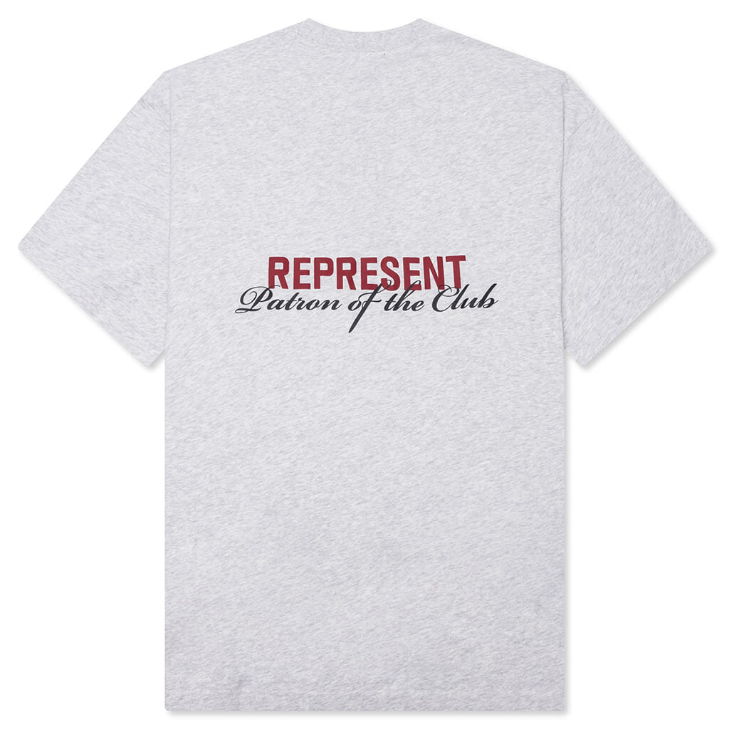 Patron Of The Club T-Shirt - Cream Marl