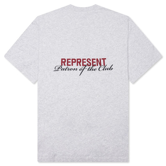 Patron Of The Club T-Shirt - Cream Marl