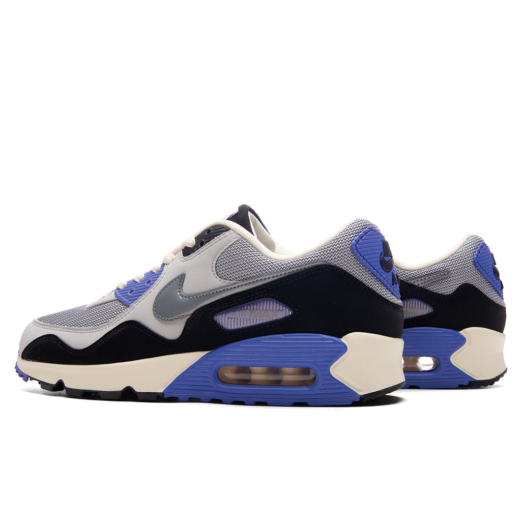 Nike x Patta Air Max 90 'Waves' - Particle Grey/Neutral Grey/Sapphire