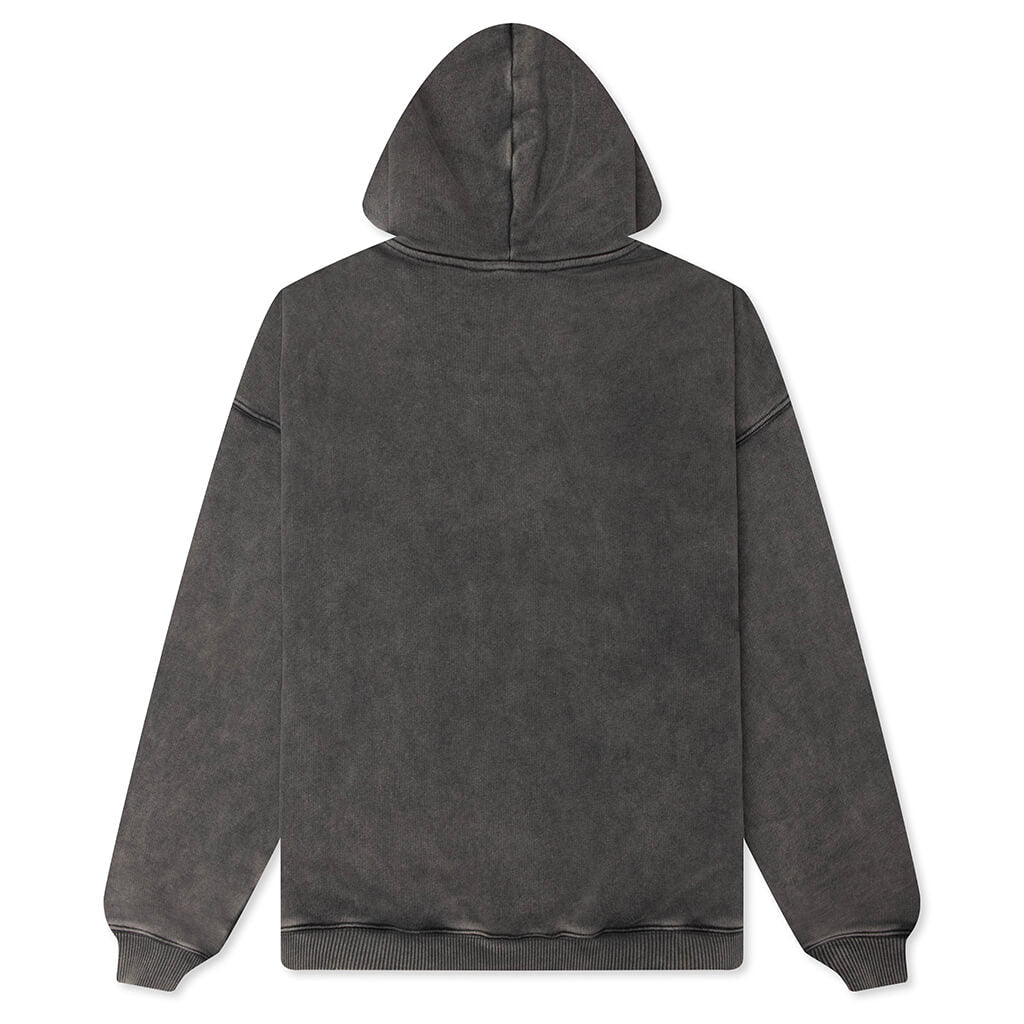 Pegasus Zip Through Hoodie - Vintage Grey