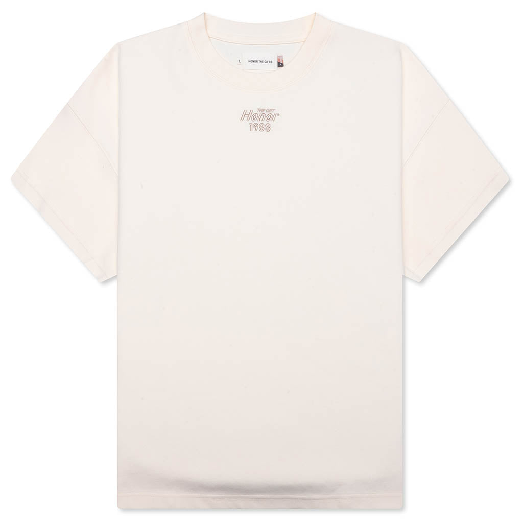 Pendant Box T-Shirt - Bone