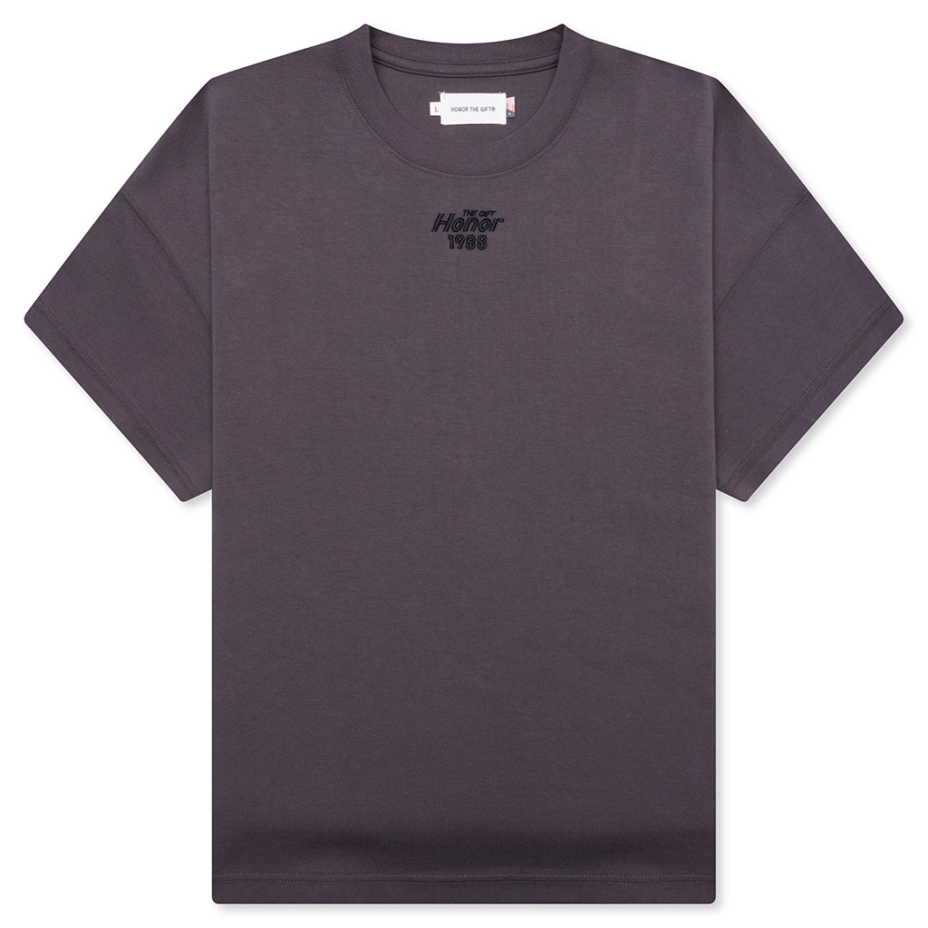 Pendant Box T-Shirt - Charcoal