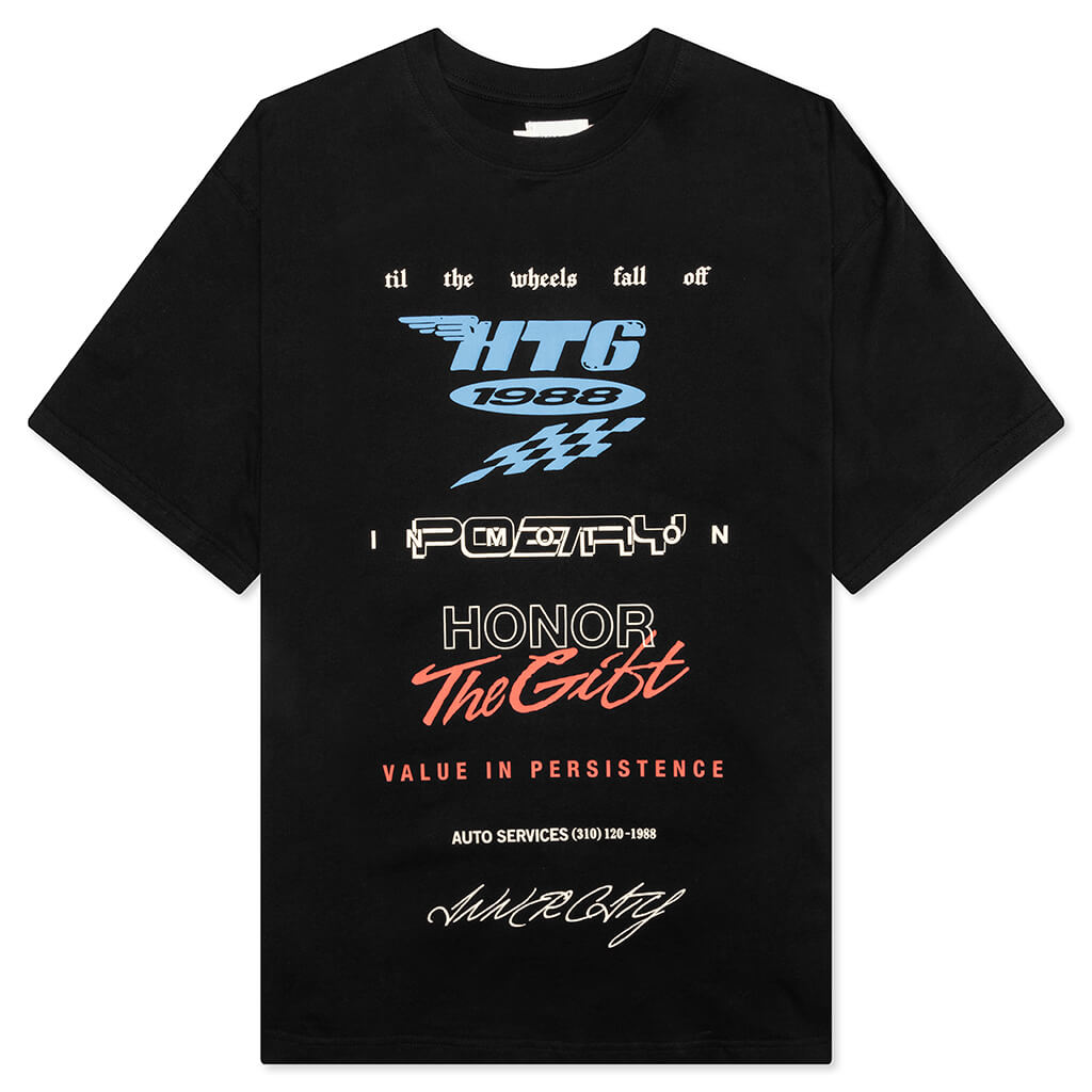 Persistence Race Tee - Black