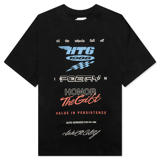 Persistence Race Tee - Black