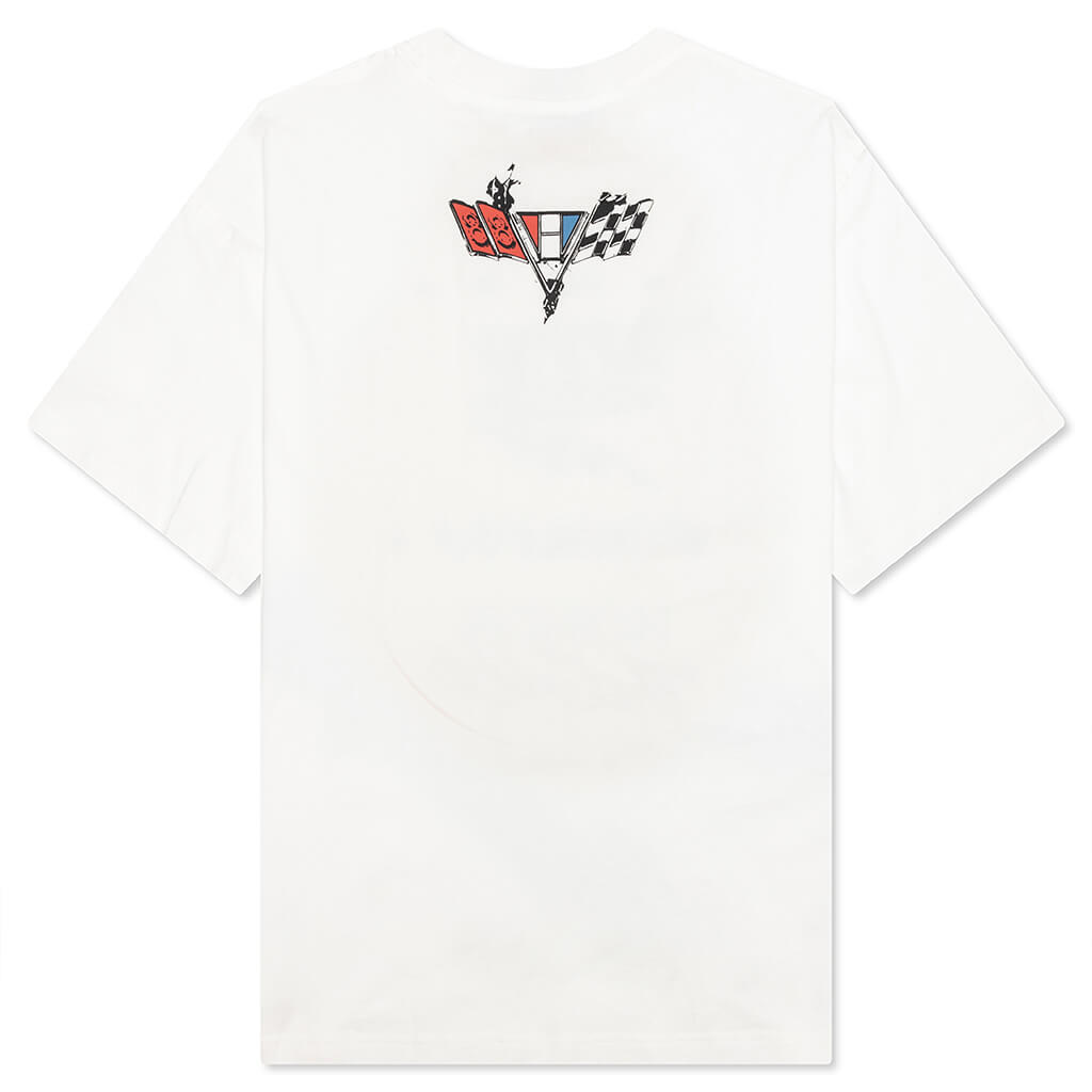 Persistence Race Tee - White