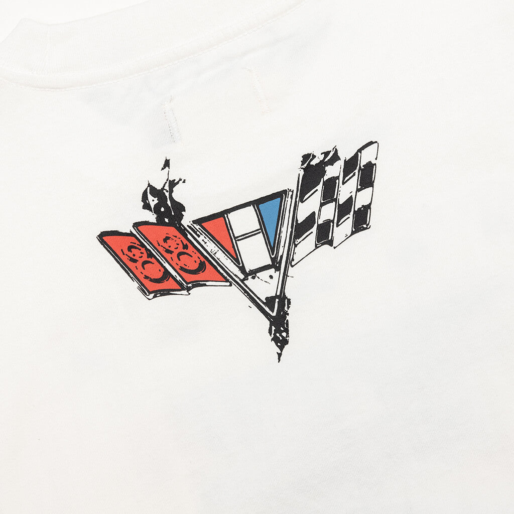 Persistence Race Tee - White