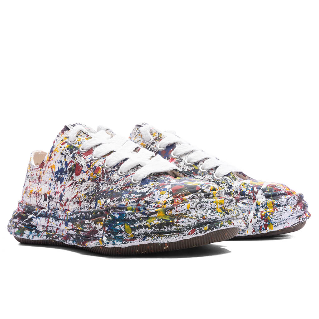 Peterson 23 Low OG Sole Sputtering Canvas - White