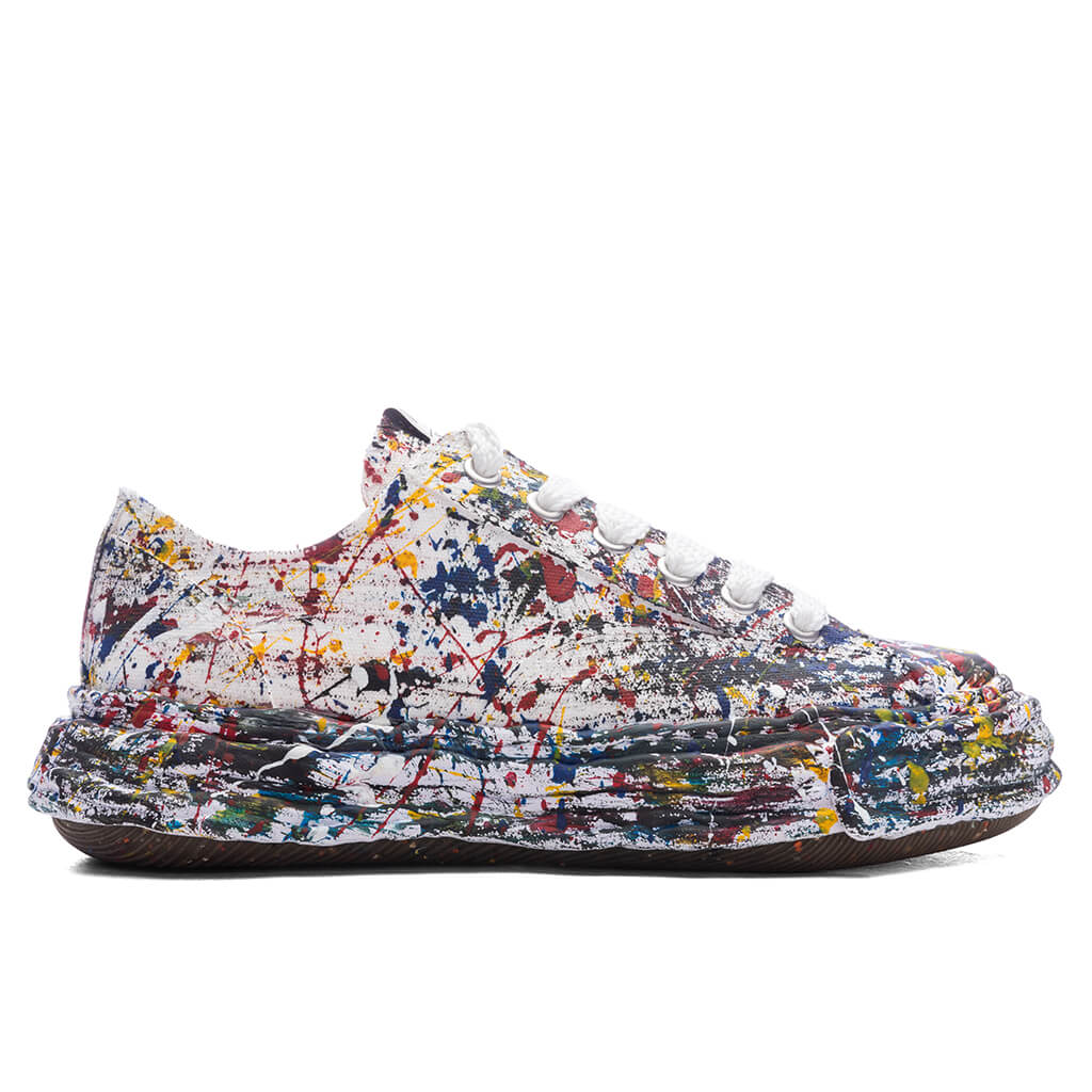 Peterson 23 Low OG Sole Sputtering Canvas - White