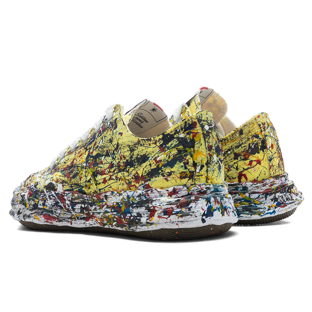 Peterson 23 Low OG Sole Sputtering Canvas - Yellow