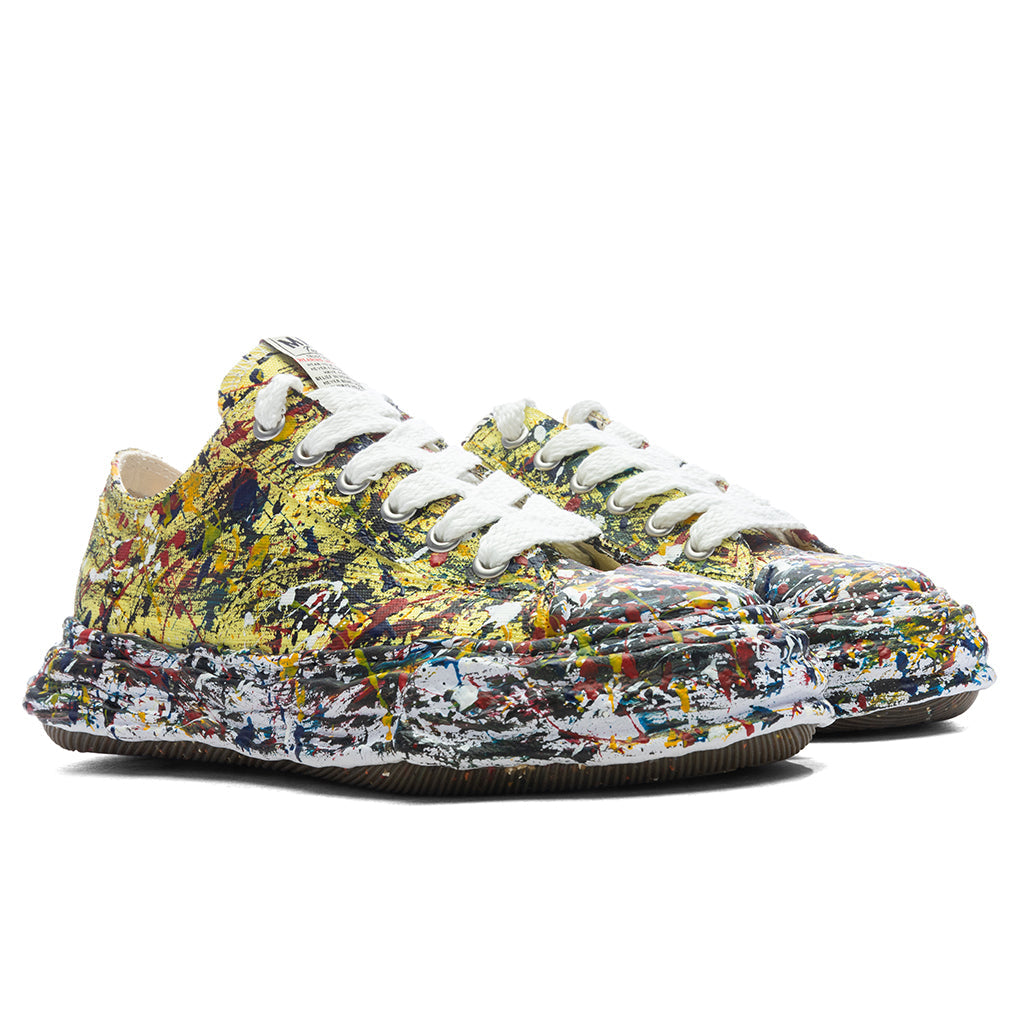 Peterson 23 Low OG Sole Sputtering Canvas - Yellow