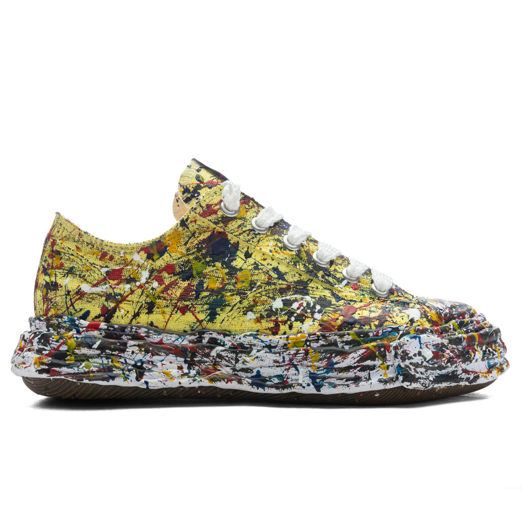 Peterson 23 Low OG Sole Sputtering Canvas - Yellow