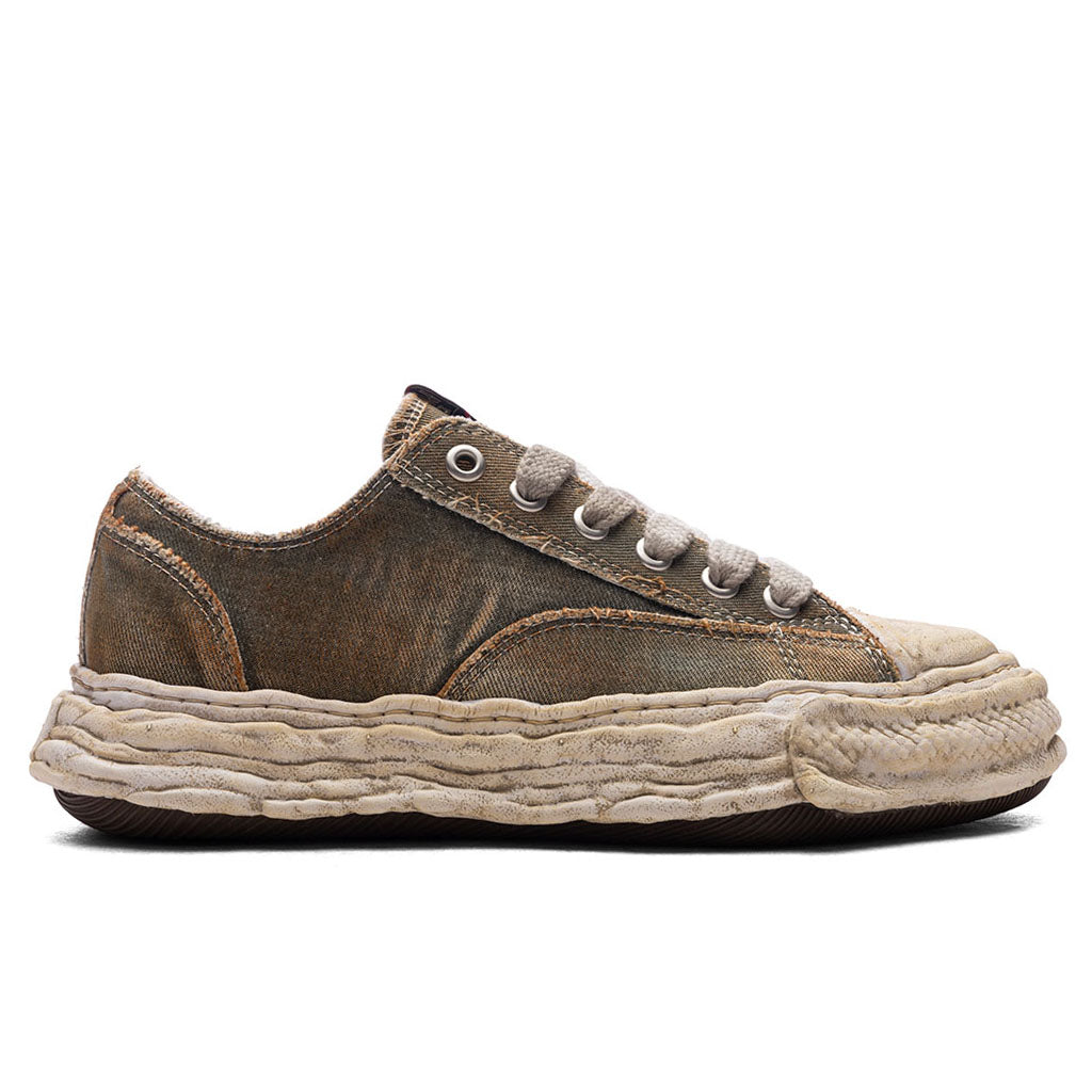 Peterson 23 Washed Denim Low OG Sole - Green