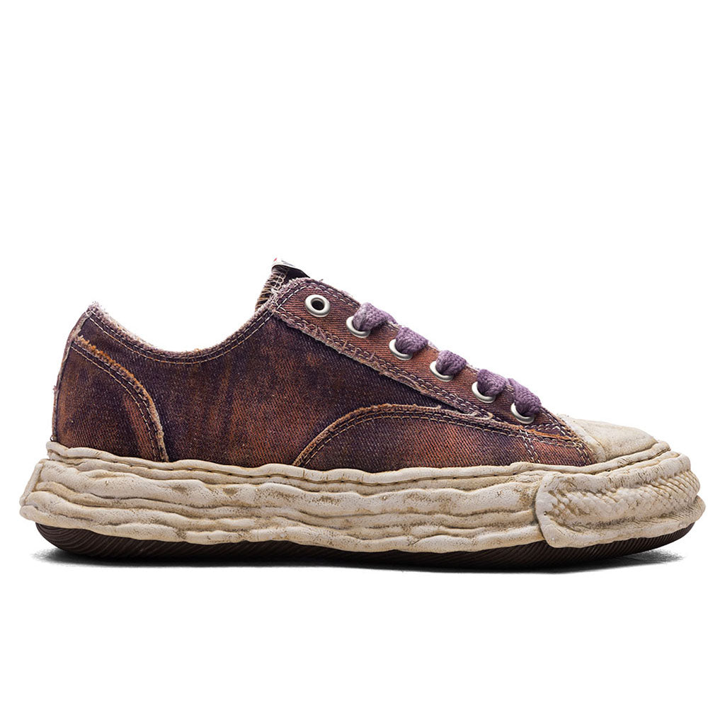 Peterson 23 Washed Denim Low OG Sole - Purple