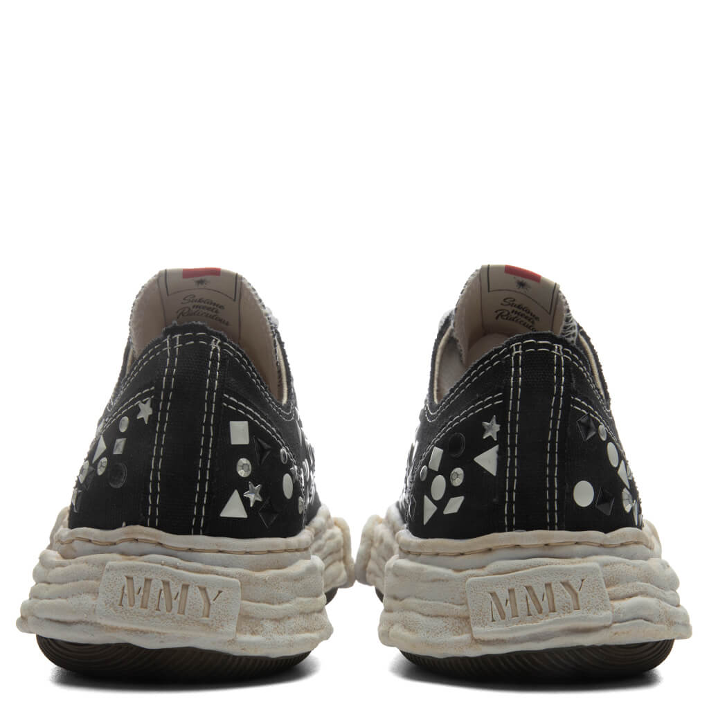 Peterson 23 Low OG Sole Embellished Canvas - Black
