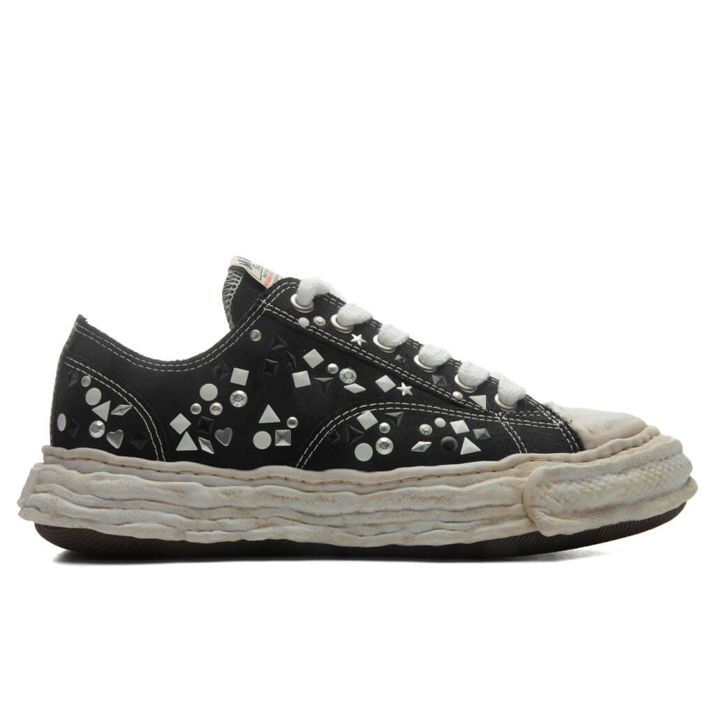 Peterson 23 Low OG Sole Embellished Canvas - Black
