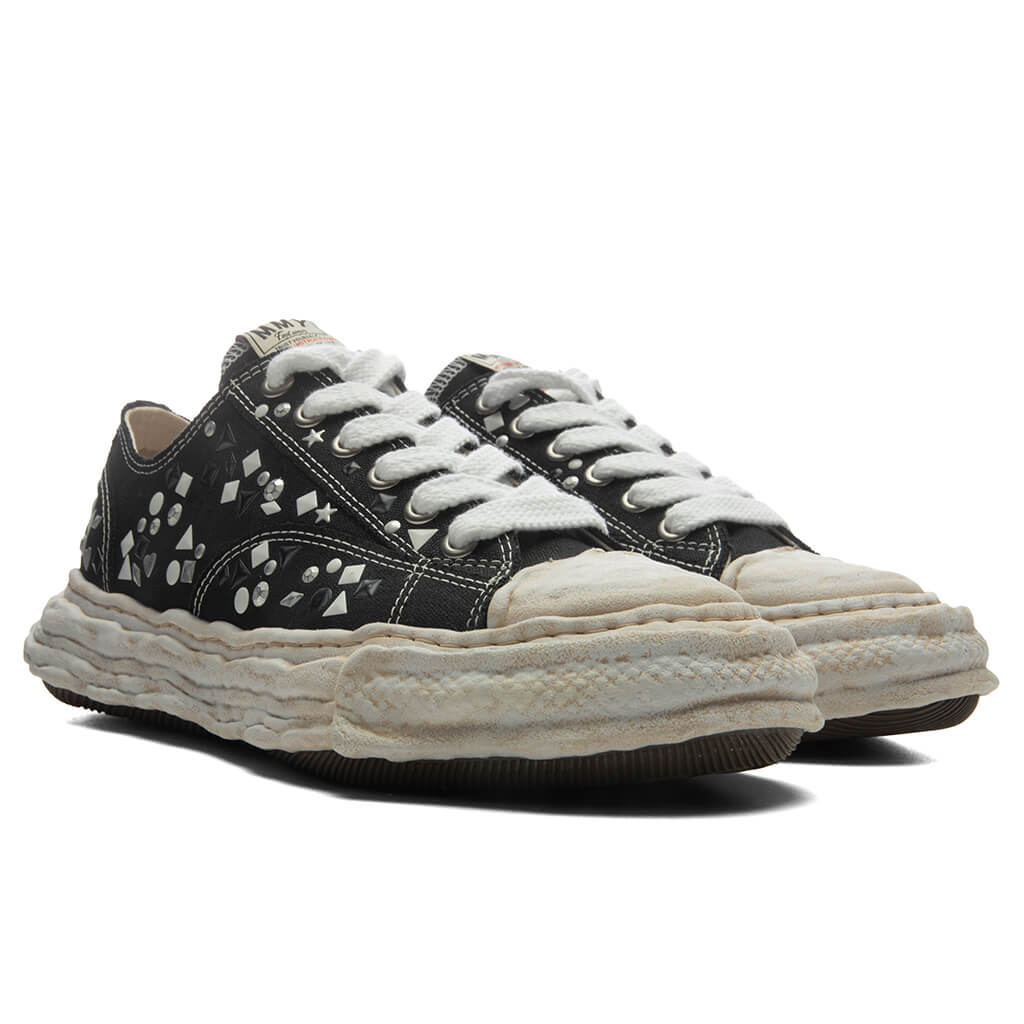 Peterson 23 Low OG Sole Embellished Canvas - Black