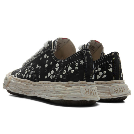 Peterson 23 Low OG Sole Embellished Canvas - Black
