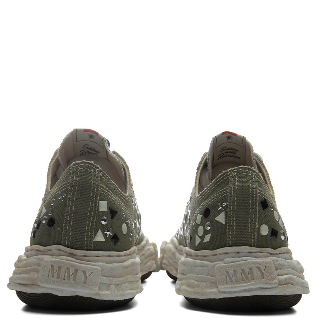 Peterson 23 Low OG Sole Embellished Canvas - Green