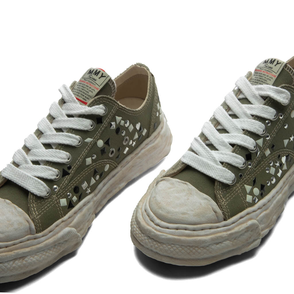 Peterson 23 Low OG Sole Embellished Canvas - Green