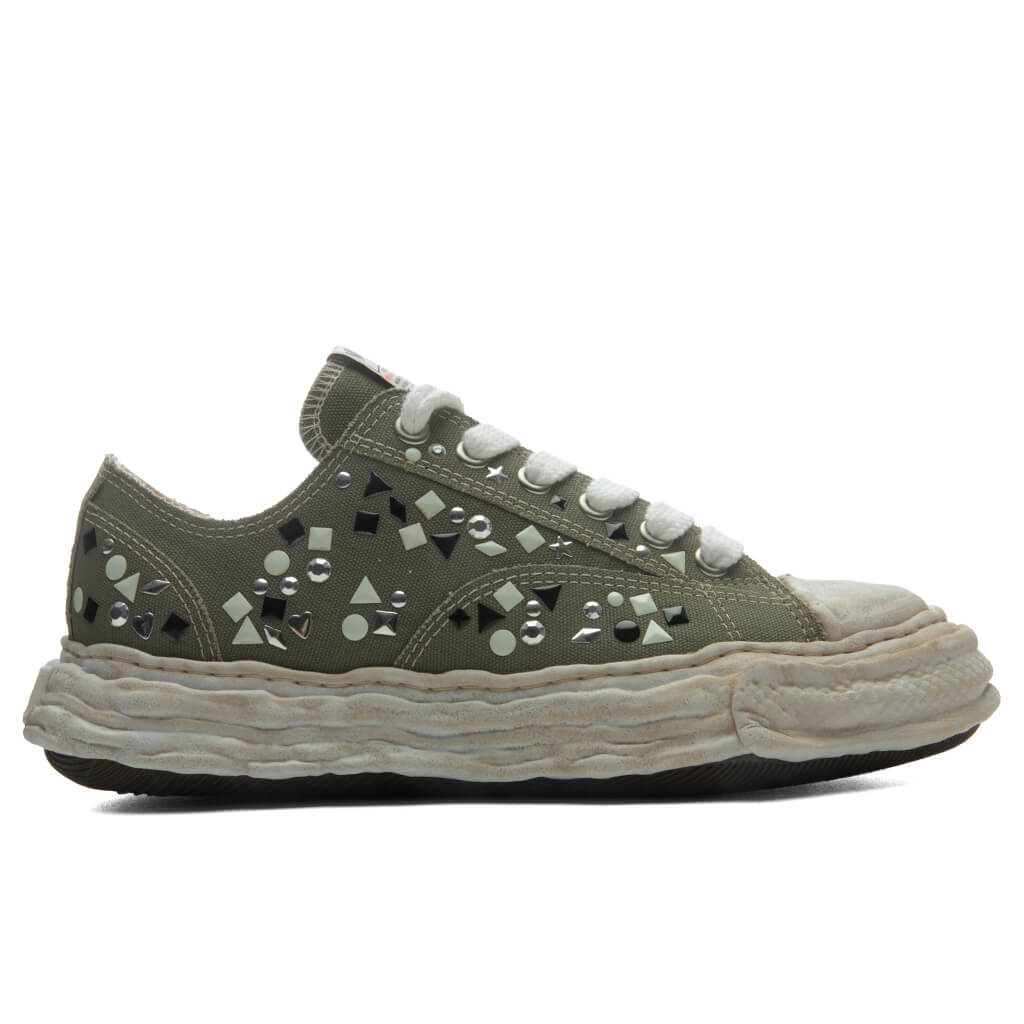 Peterson 23 Low OG Sole Embellished Canvas - Green